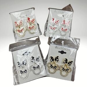 Minnie Mouse Fashion Earrings